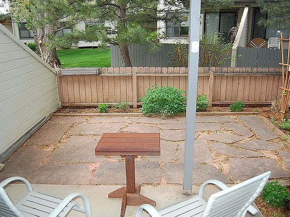 Fenced Patio