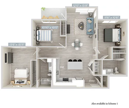Floor plan C4