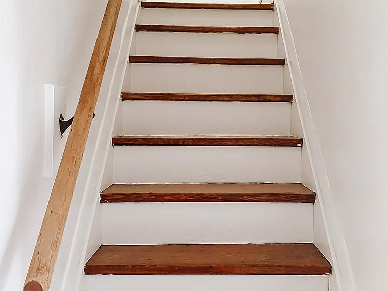 Staircase to the second floor