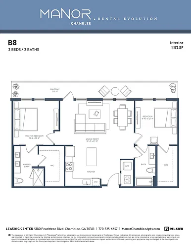 Floor plan B8