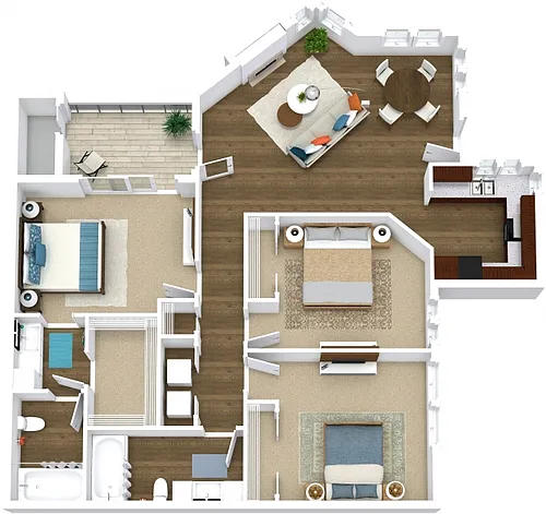 Floor plan C1