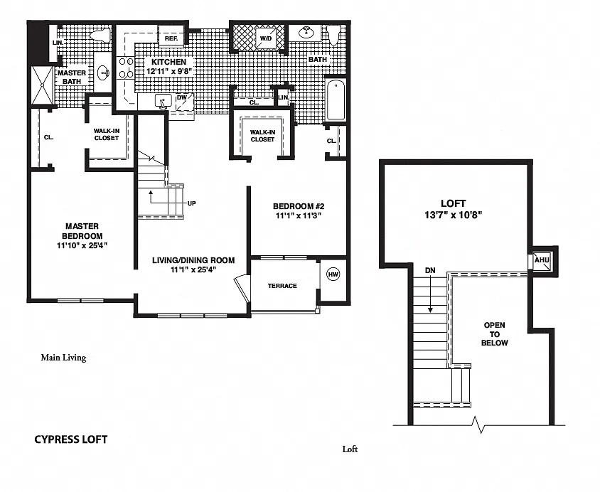 Floor plan Cypress