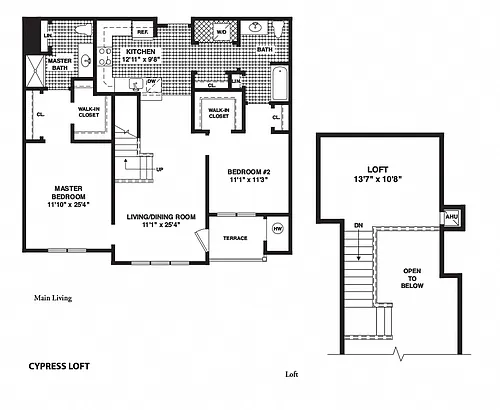 Floor plan Cypress