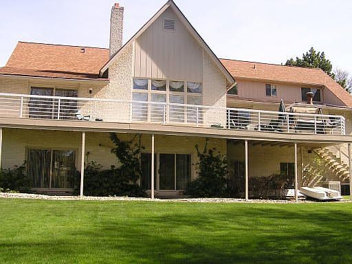 Rear of home