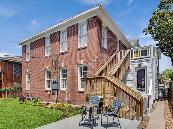 Backyard and back exterior