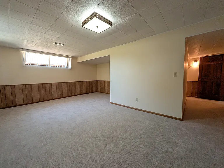 Basement rec room