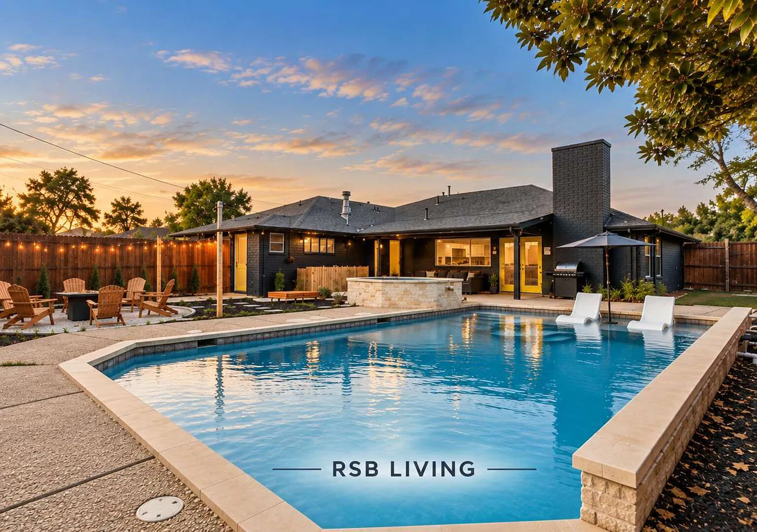 Posh 6BR/3B Home with Pool, Media/Game Room — Photo 1