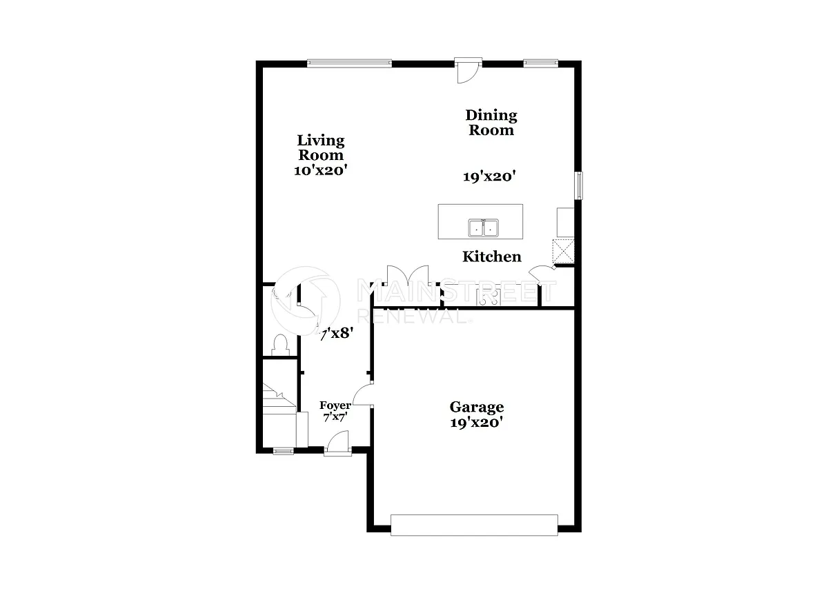 Floor Plan - 3018 Cleburne Ter