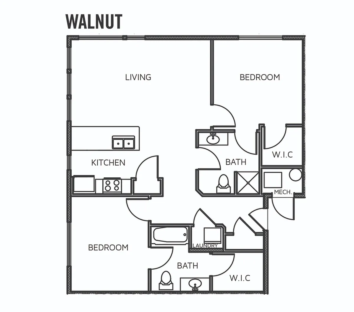 Floor plan Walnut