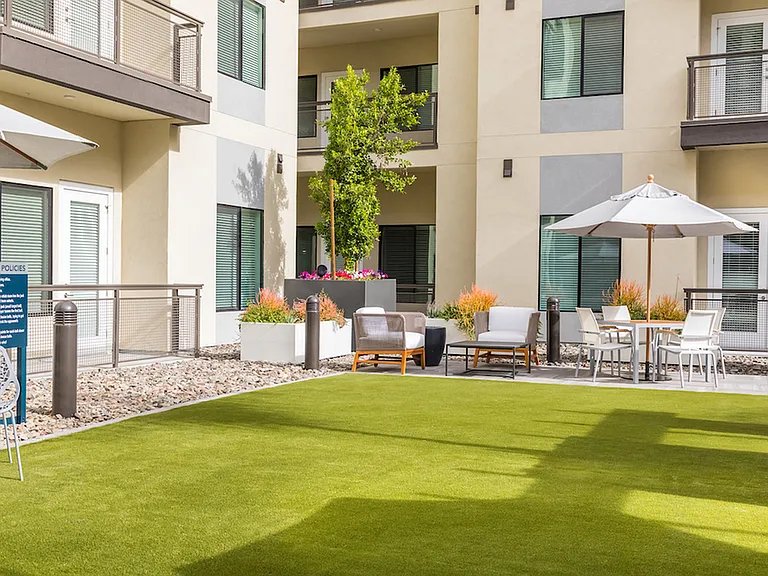 Outdoor Bocce Ball Field