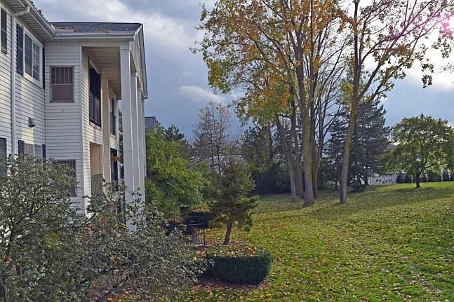 View when sitting on the balcony