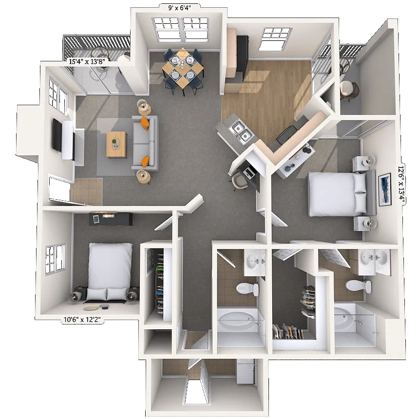 Floor plan Hampshire