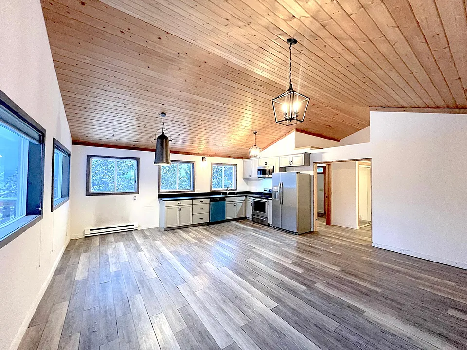 Spacious Living Dining and Kitchen area