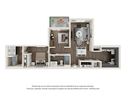 Floor plan C1-1
