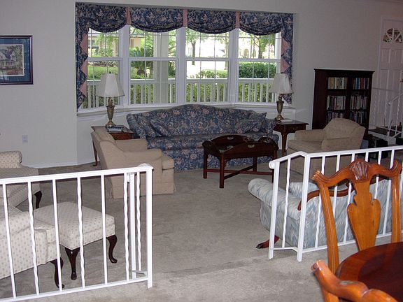 View from Dining Room looking out front bay window