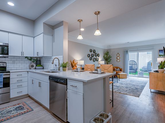Newly Renovated Kitchen with Stainless Steel Appliances
