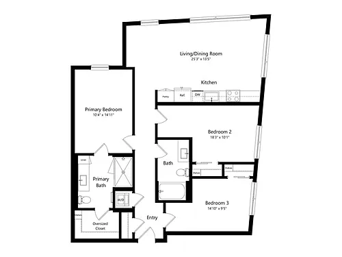 Floor plan C1
