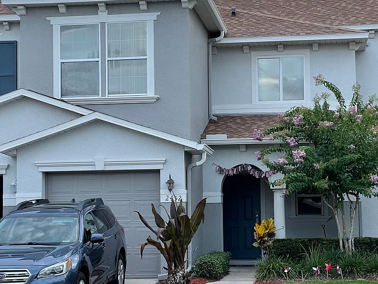 Exterior; front yard