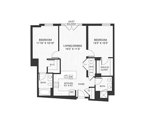 Floor plan B03