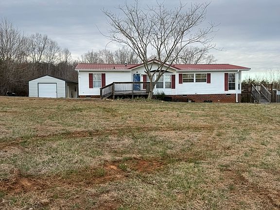 This was during the winter before deck was updated. Also shows garage