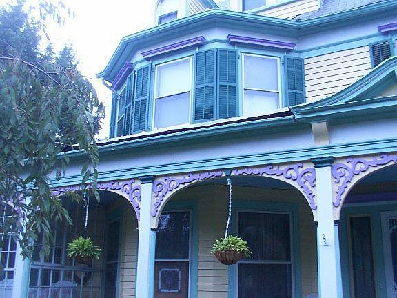 Second floor outside