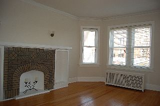 Living Room / Faux Fireplace