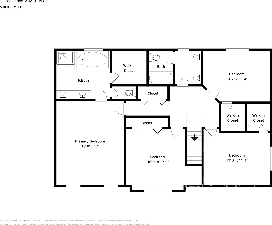 209 Wenonah Way Durham, NC 27713 — Photo 3