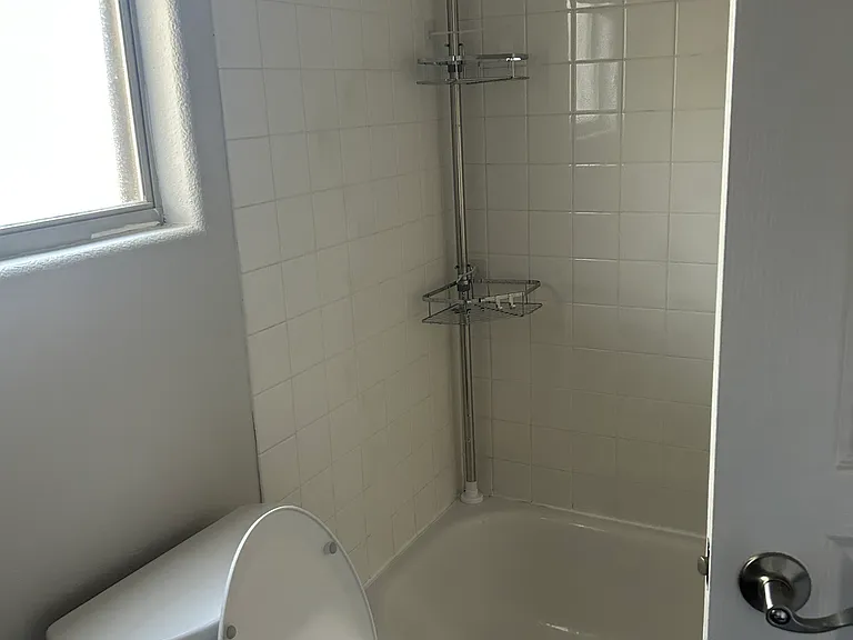 Second bathroom with full bath