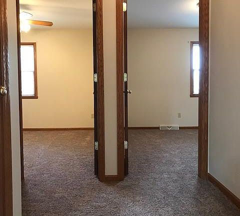 View from Master Bedroom looking into bedroom 2 and 3