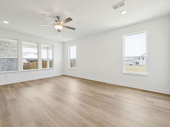 Spacious gathering room with plenty of natural light