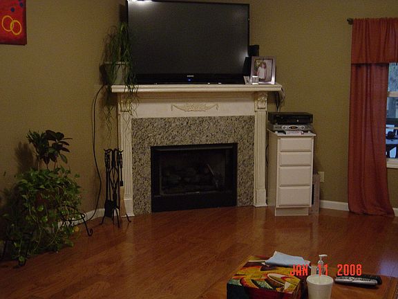 Living Room w/Fire Place