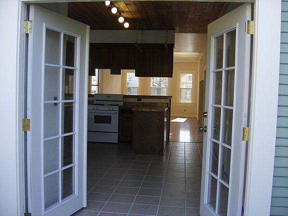 French Doors open to back deck
