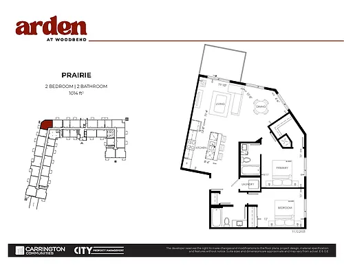 Floor plan Prairie