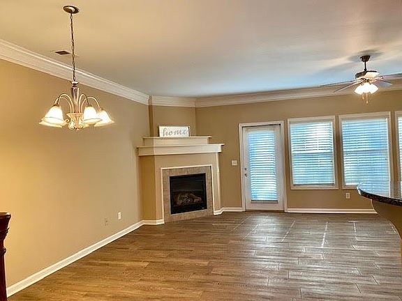 From Dining showing fireplace