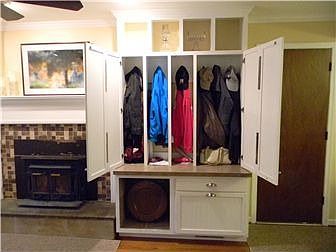 Great Room custom storage