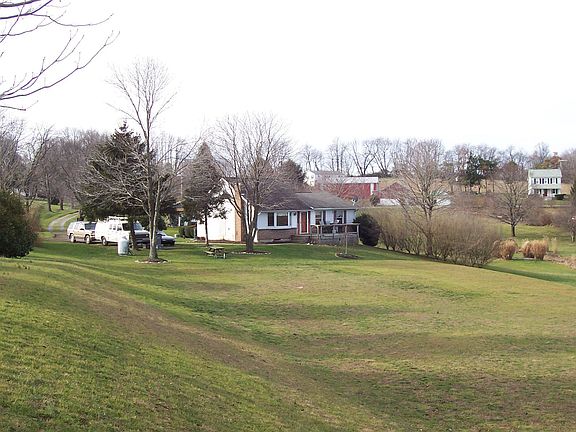 View from property line.