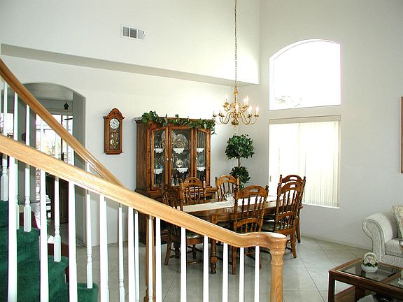 Dramatic formal dining room