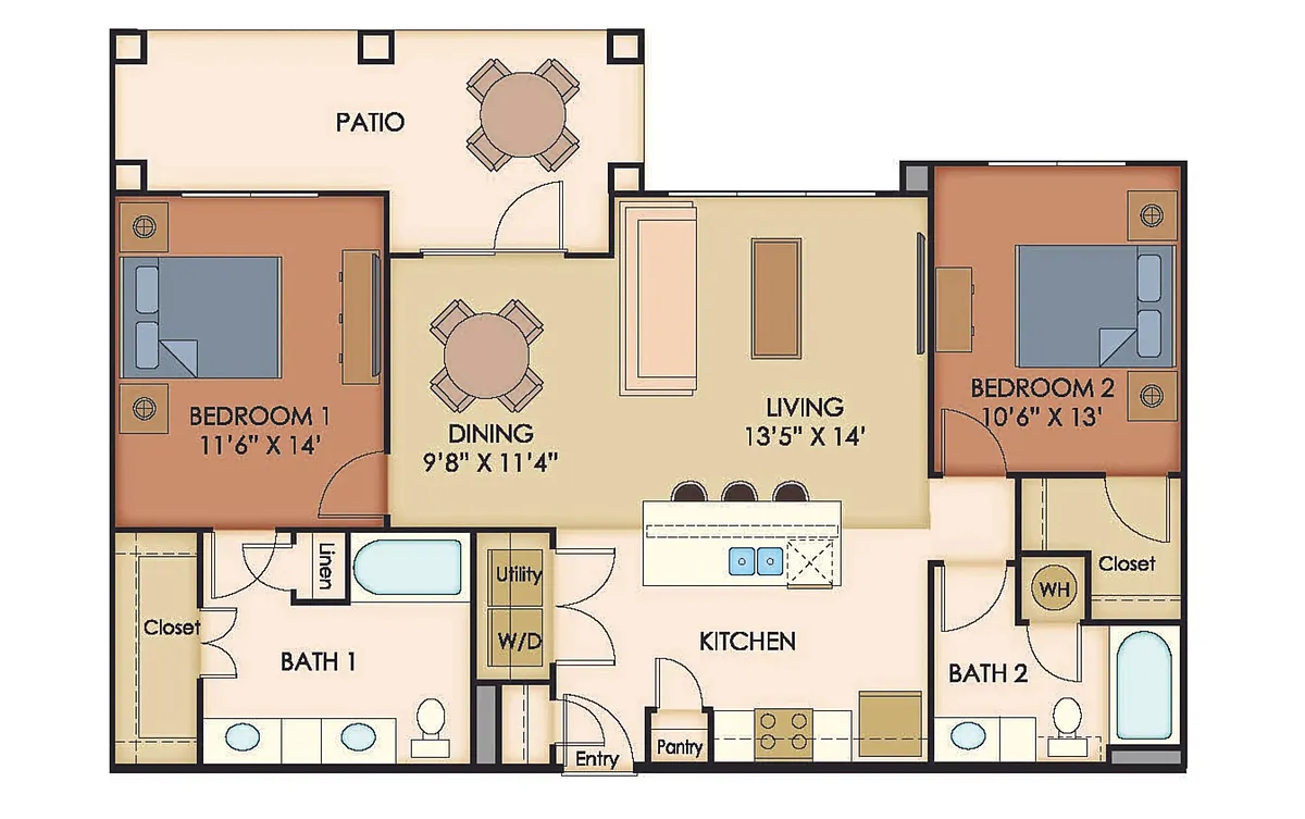 Floor plan B3