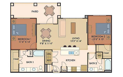 Floor plan B3