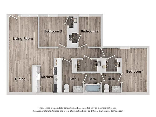 Floor plan C1