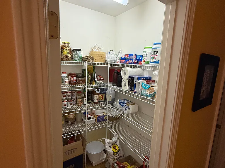 Walk in pantry space