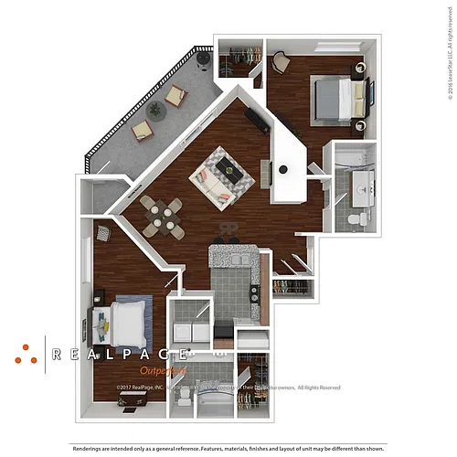 Floor plan B3