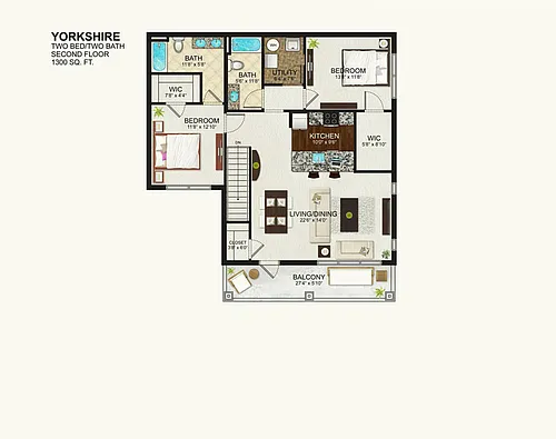 Floor plan Yorkshire