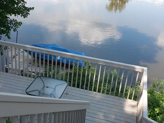 River front and deck