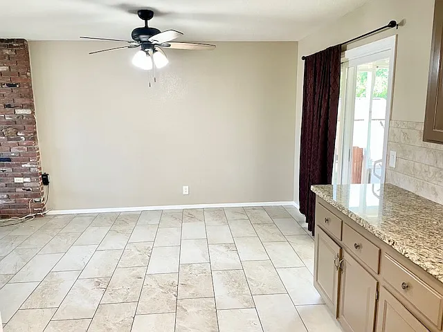 Dining area from kitchen