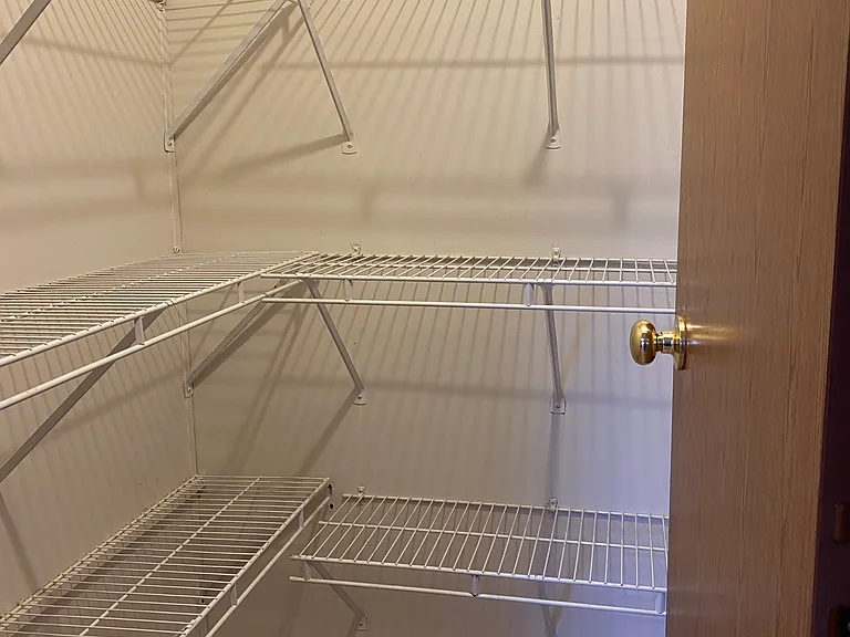 Separate enclosed Walk in pantry