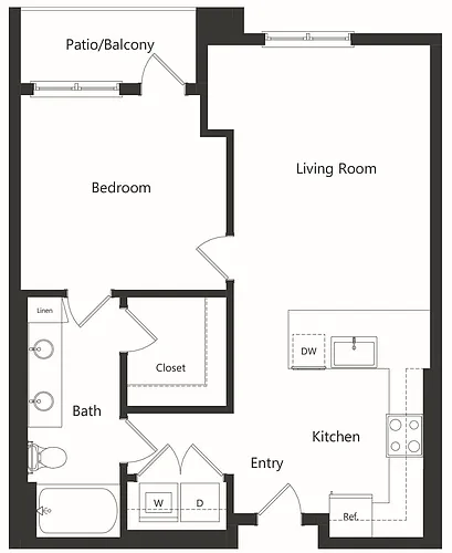 Floor plan A4