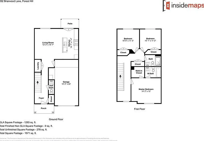 3 bed, 2.5 bath, 1298 sqft, $1,799 — Photo 2