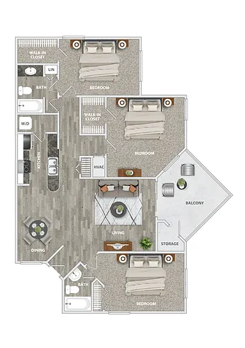 Floor plan C1