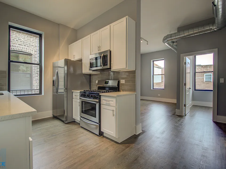 Kitchen at 1040 West 18th Street in Pilsen